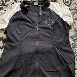 Harley Davidson zip up top